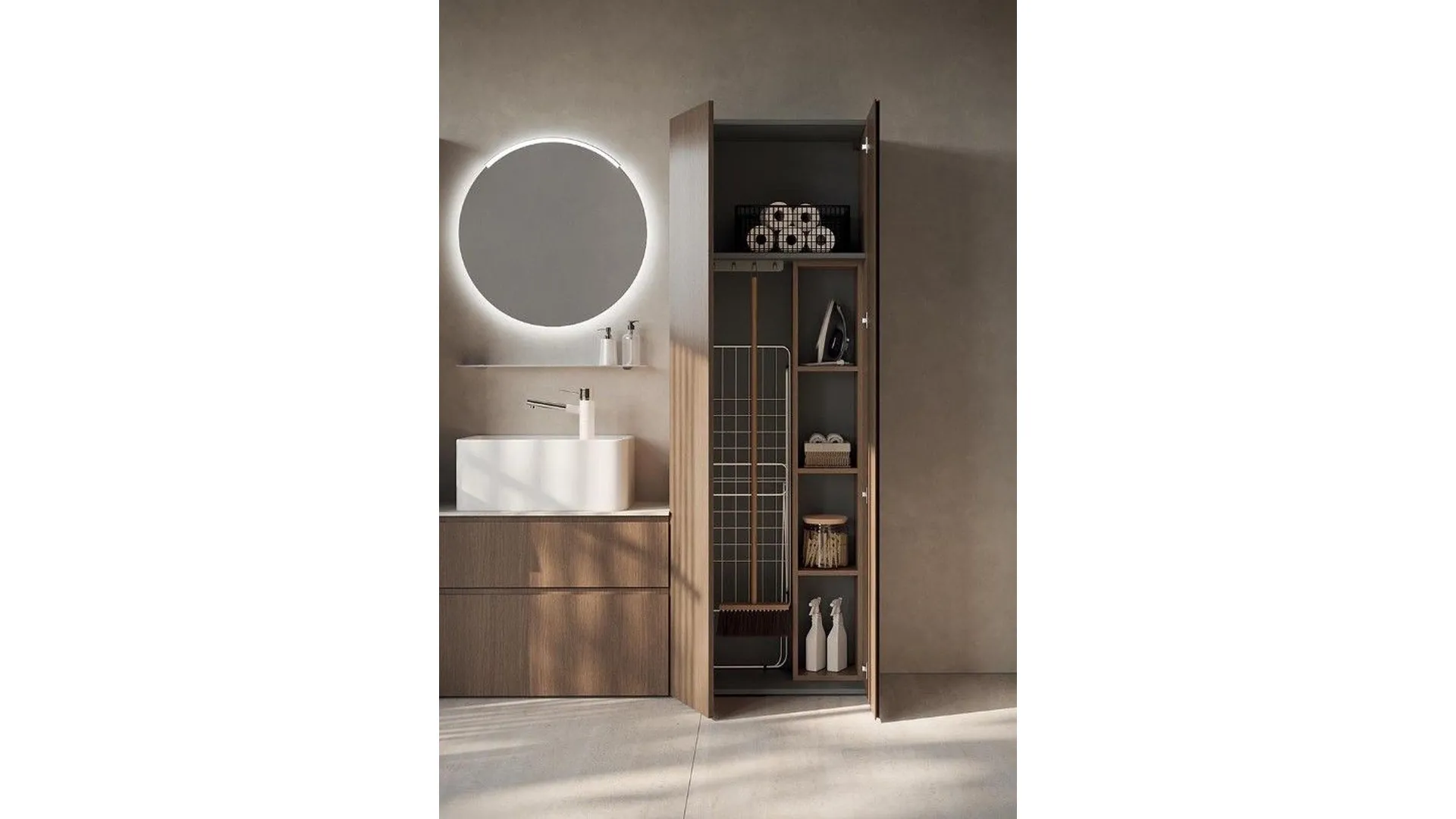 LG012 Laundry Cabinet
