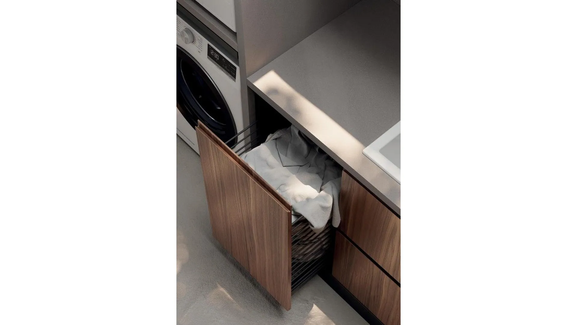 LG013 Laundry Cabinet