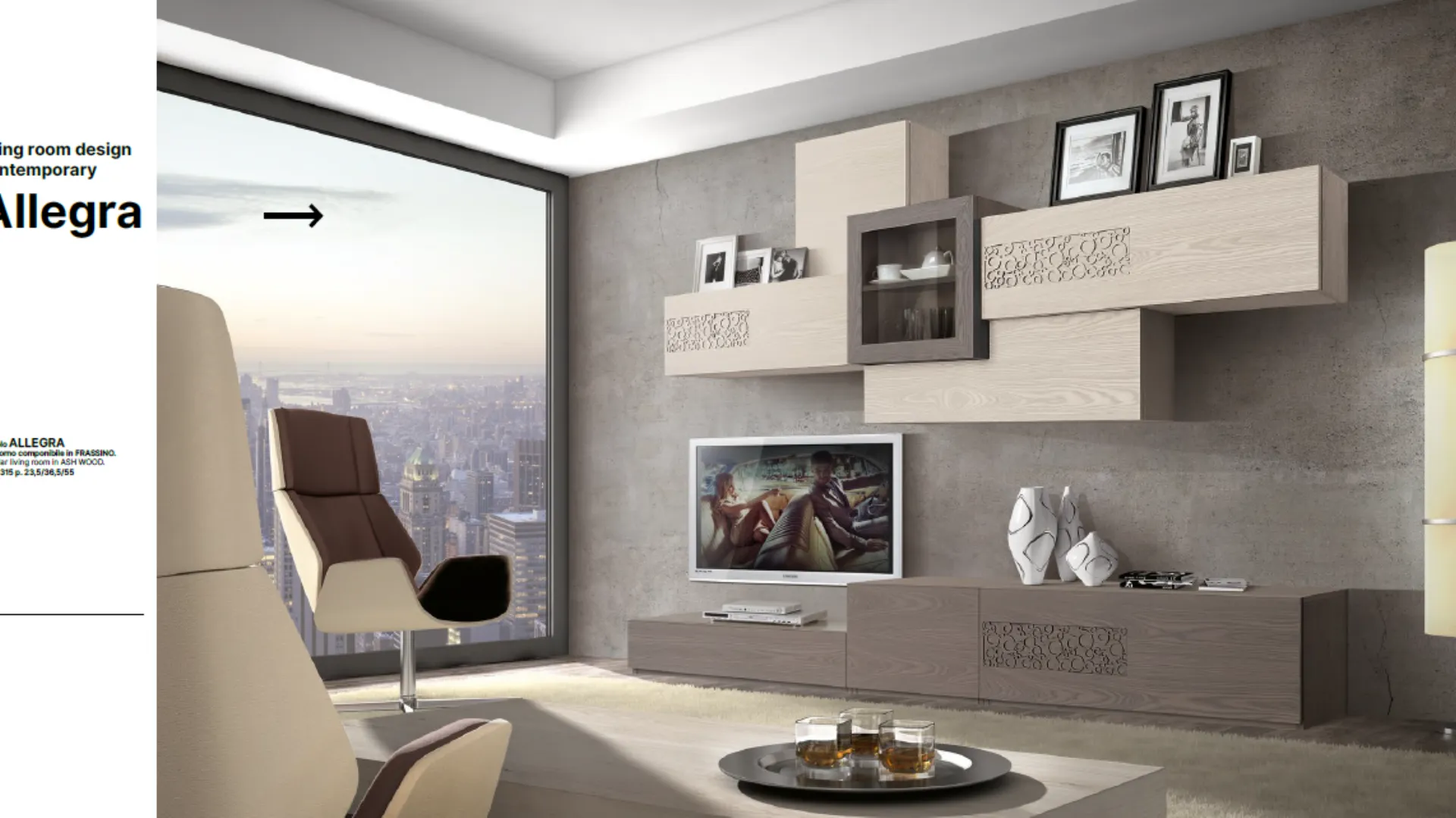 Living room furniture ALLEGRA