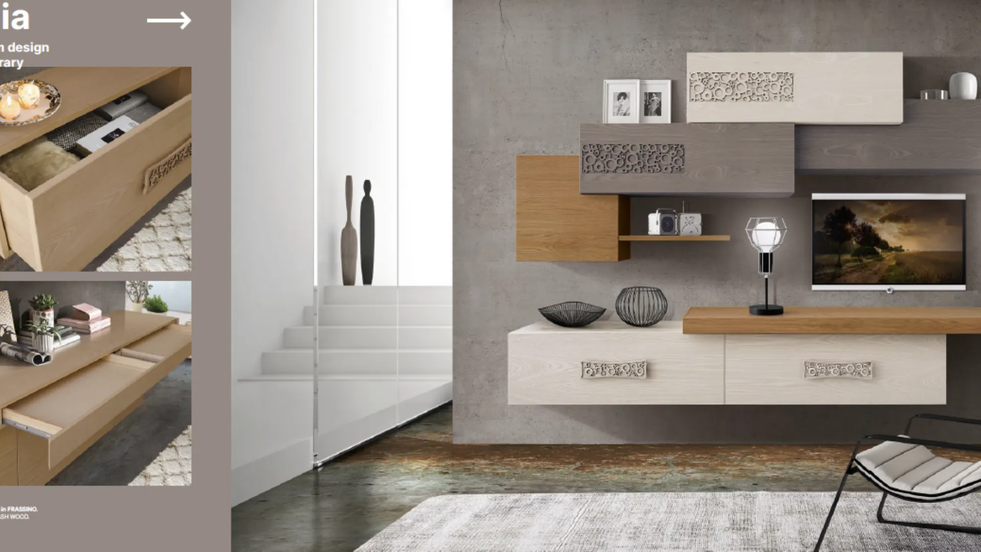 Living room furniture CLIZIA