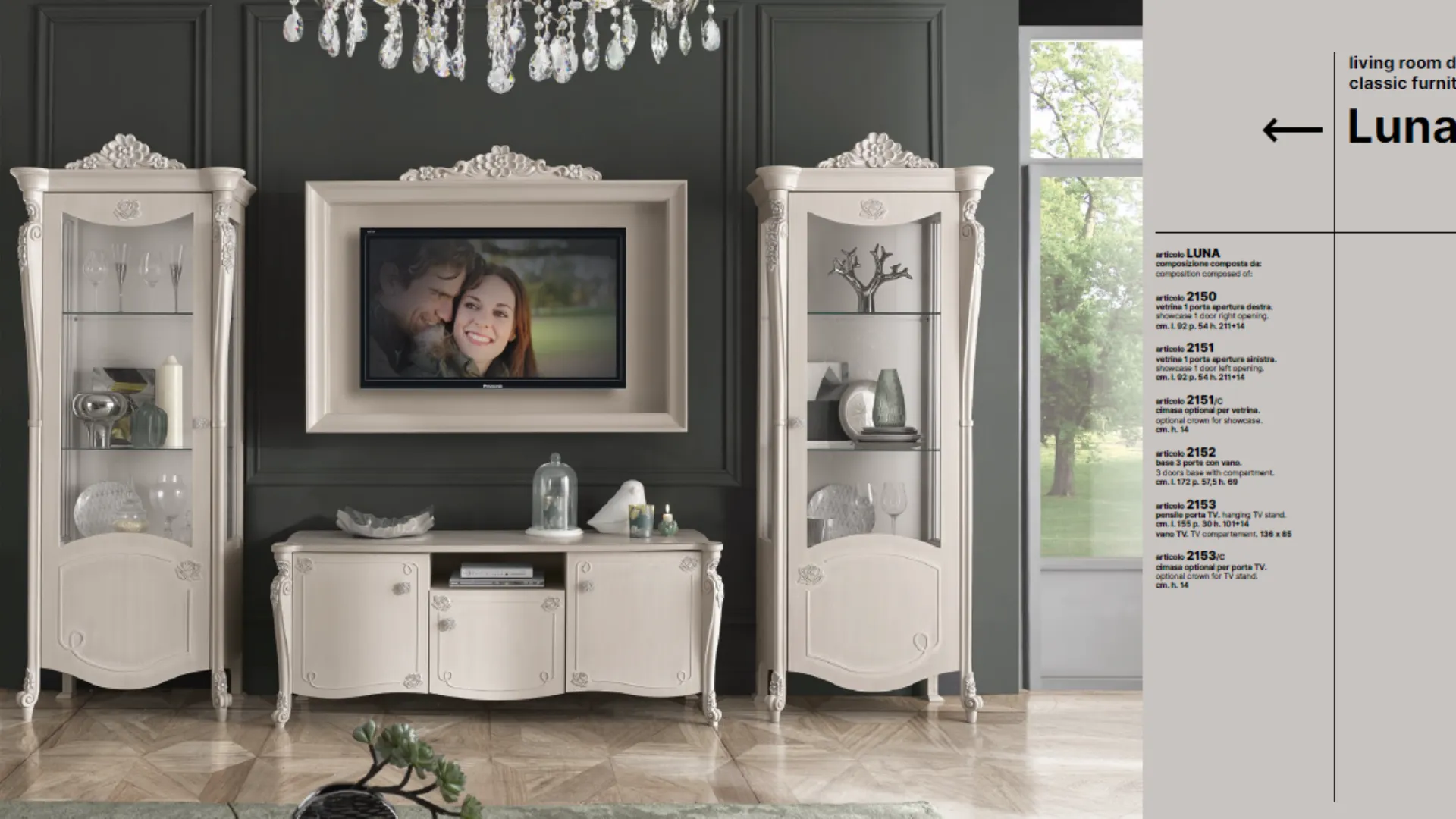LUNA living room furniture