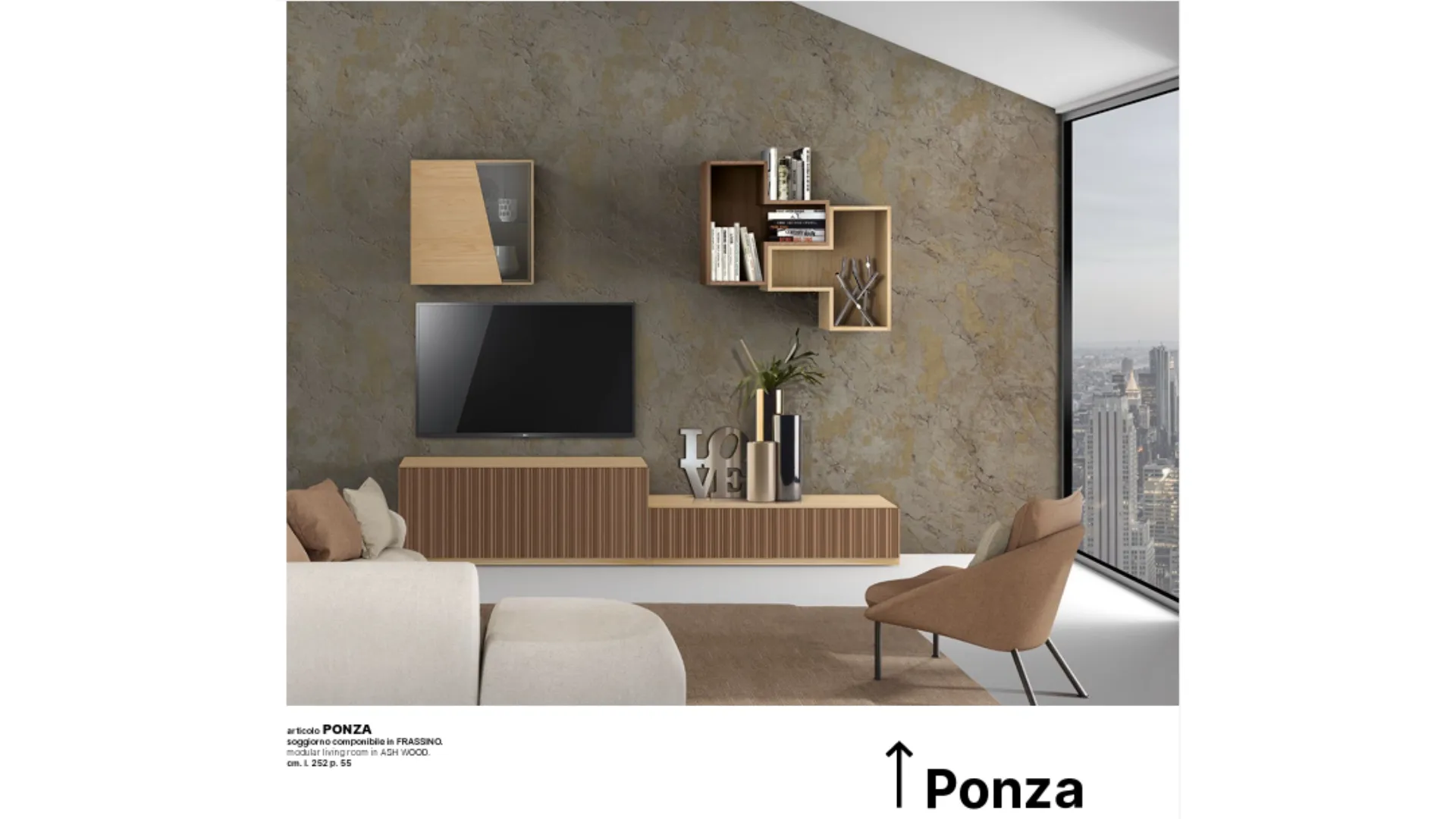 Living room furniture PONZA