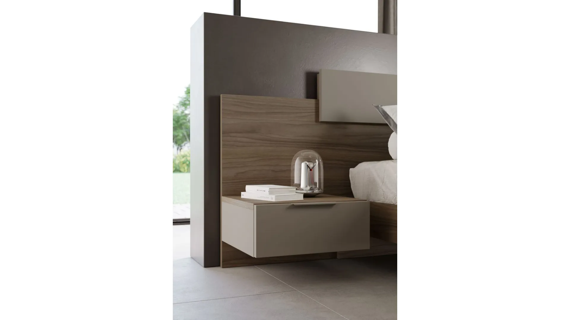 Modern double bedroom