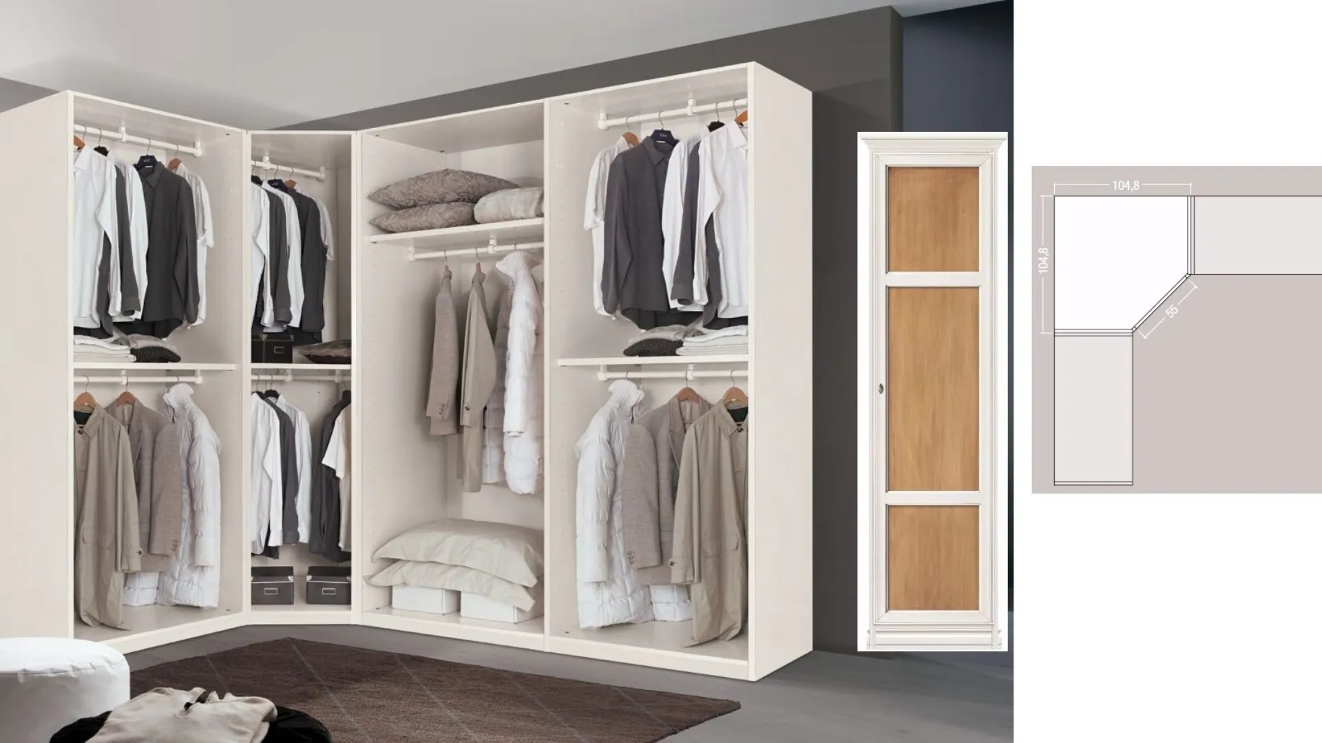 Walk-in closet 