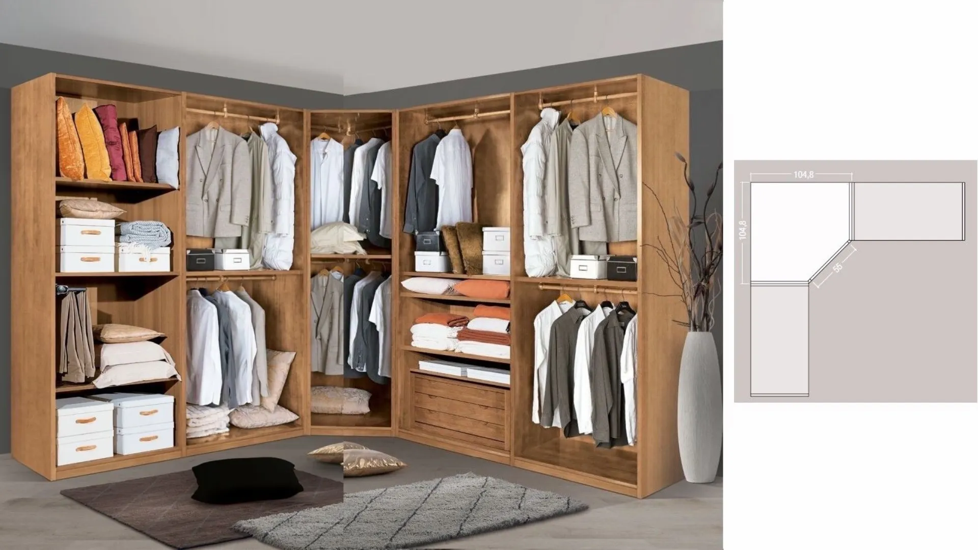 Walk-in closet 