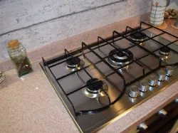 Five-burner hob Mottes Furniture kitchens on occasion