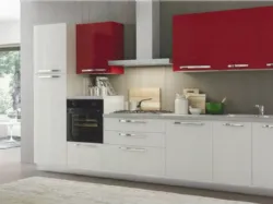 Cnady glossy lacquered white lacquered white kitchen