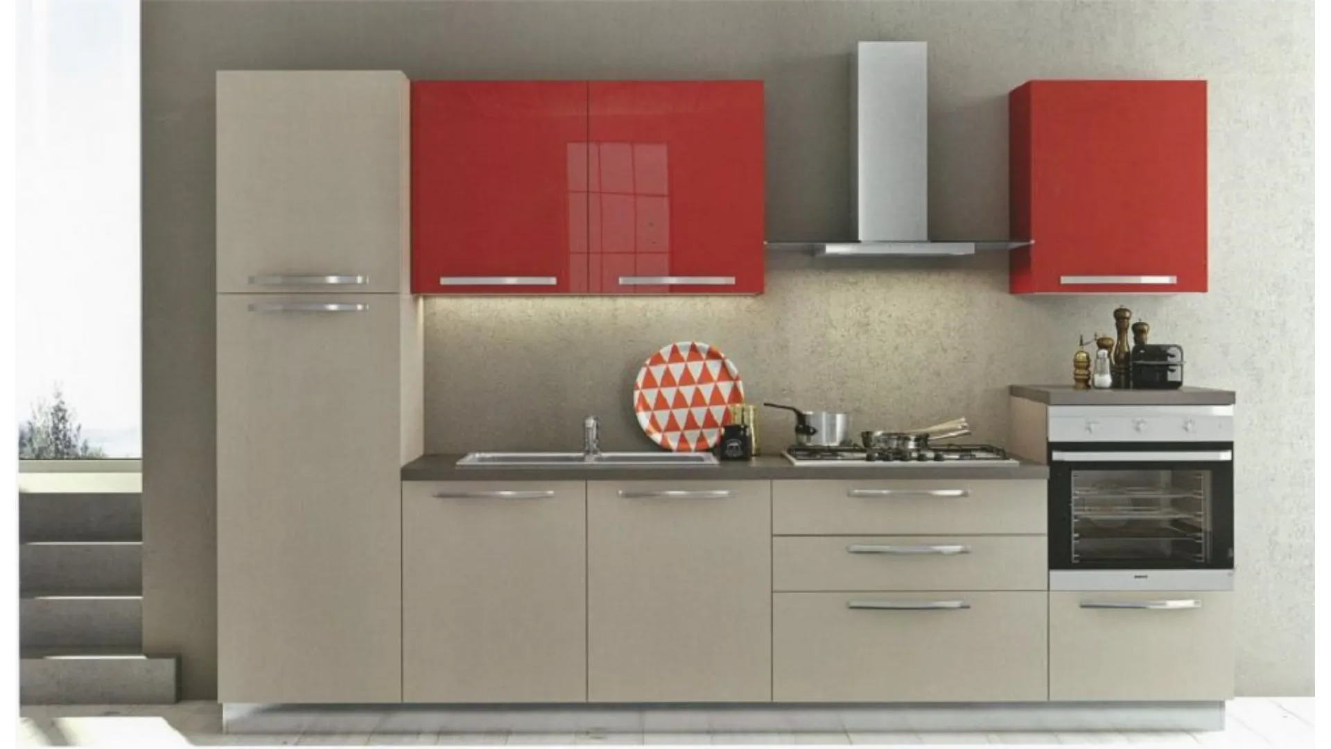 Modern kitchen model Cloe Mottes Mobili collection