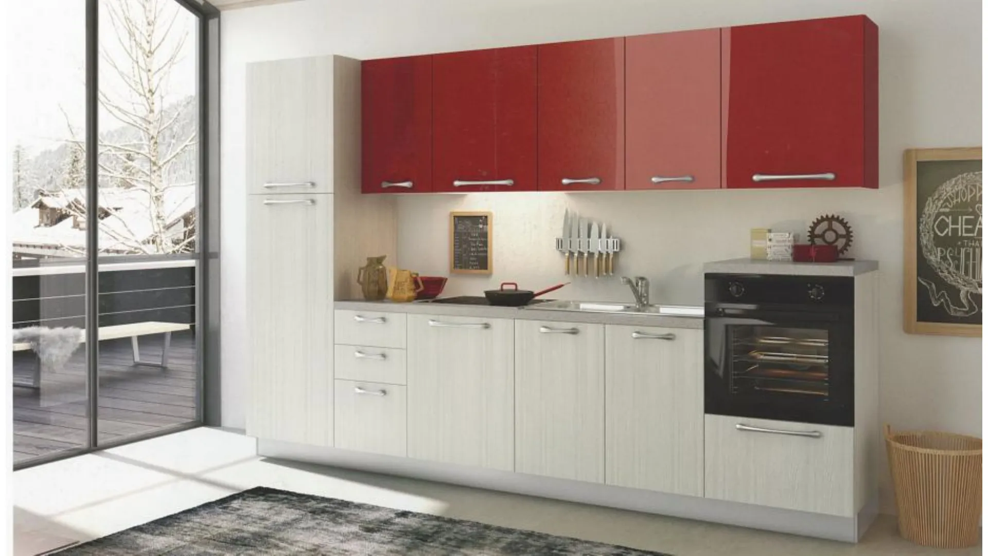 Mottes Mobili modern kitchen discounted