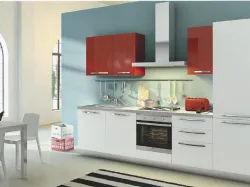 modern kitchen in discounted material laminate from the Mottes Mobili collection