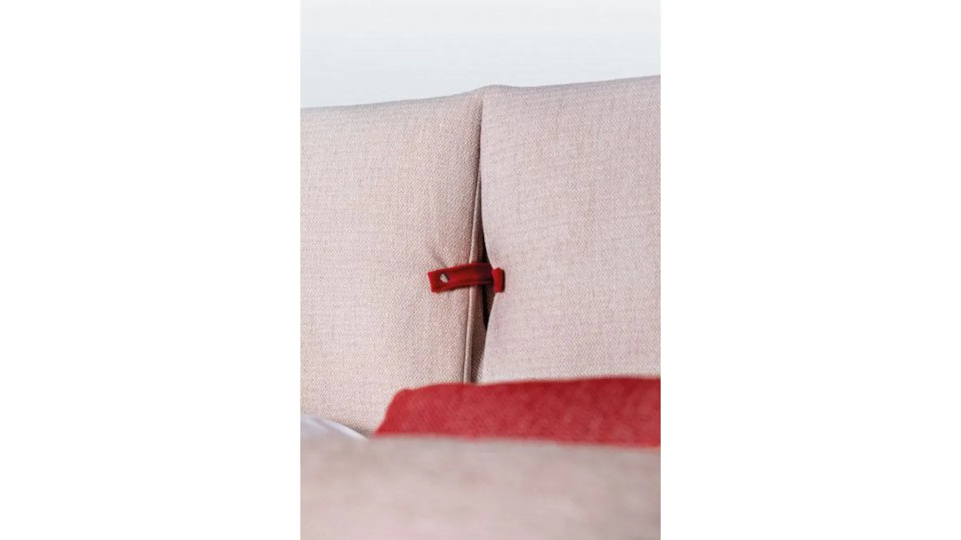 Primrose: bed with double cushions and interchangeable band