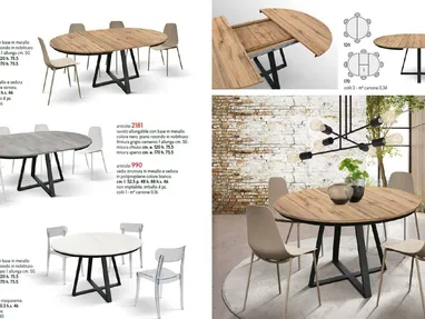 Extendable table art. 2180