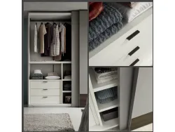 Modern wardrobe interior accessories predisposition subdivision of wardrobes cabinets