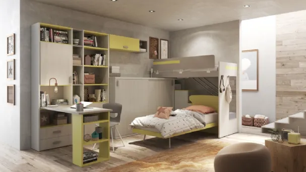 Double bedroom with loft bed