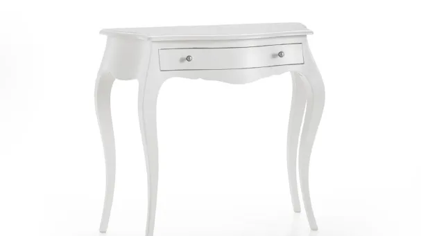 lacquered console